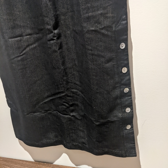 Rayon blend midi skirt - Picture 2 of 7